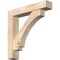 Ekena Millwork Imperial Block Smooth Bracket w/ Offset Brace, Douglas Fir, 7 1/2"W x 40"D x 40"H BKT0806X40X40IMP05SDF - alternate 1